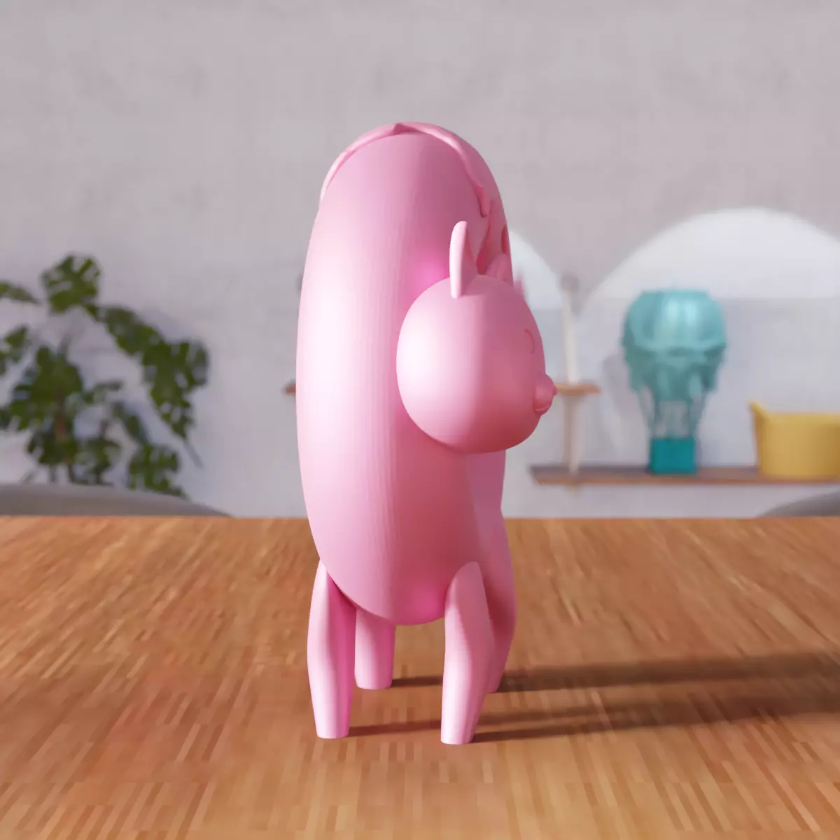 Cute Donut Cat Figure - 340 3D print model_7