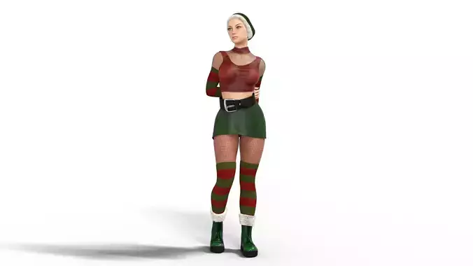 Santa Helper Outfit Clothing Dress