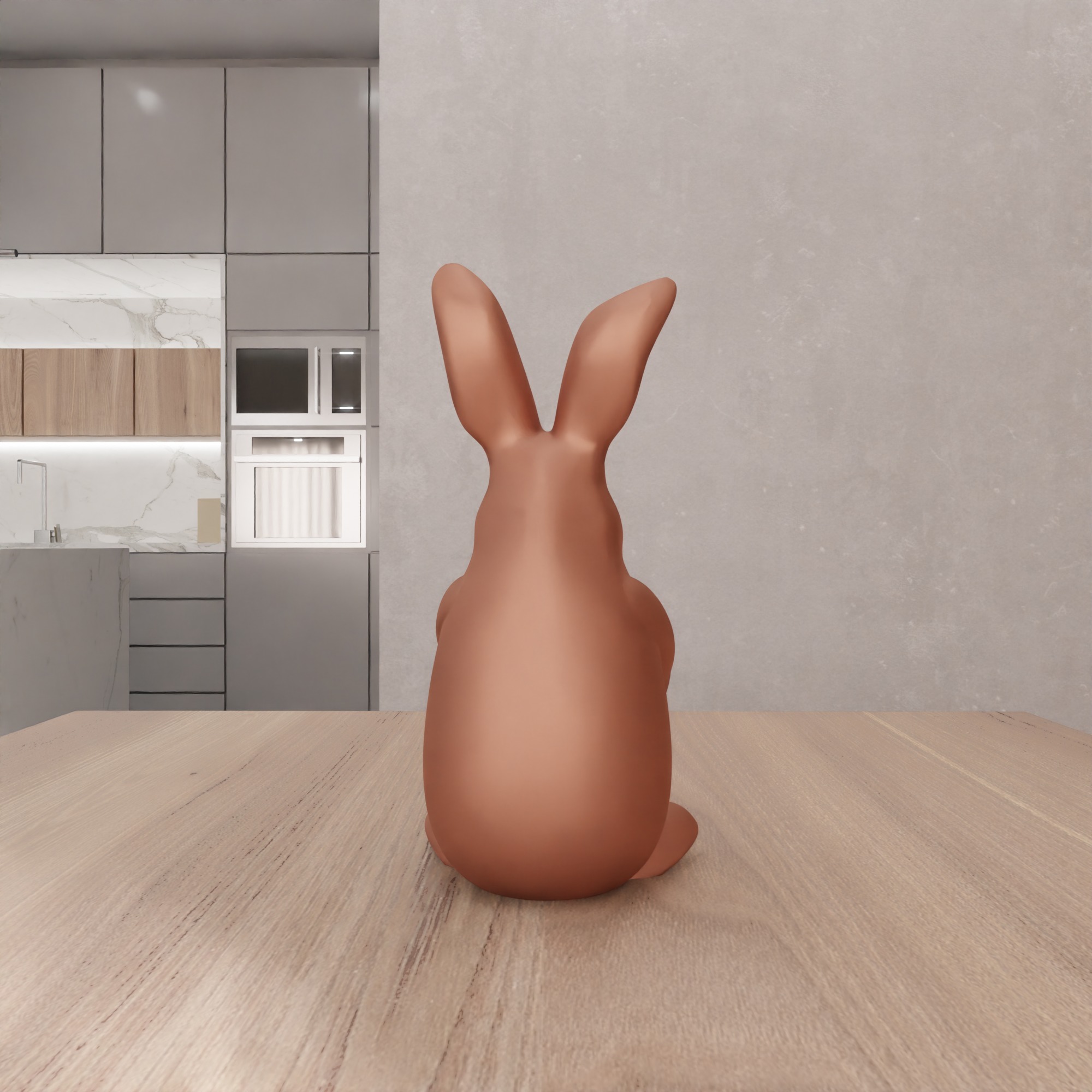 Easter Bunny Heart Figure - 339 3D print model_10