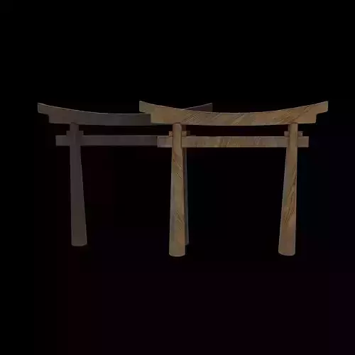 Torii Gate 3D model