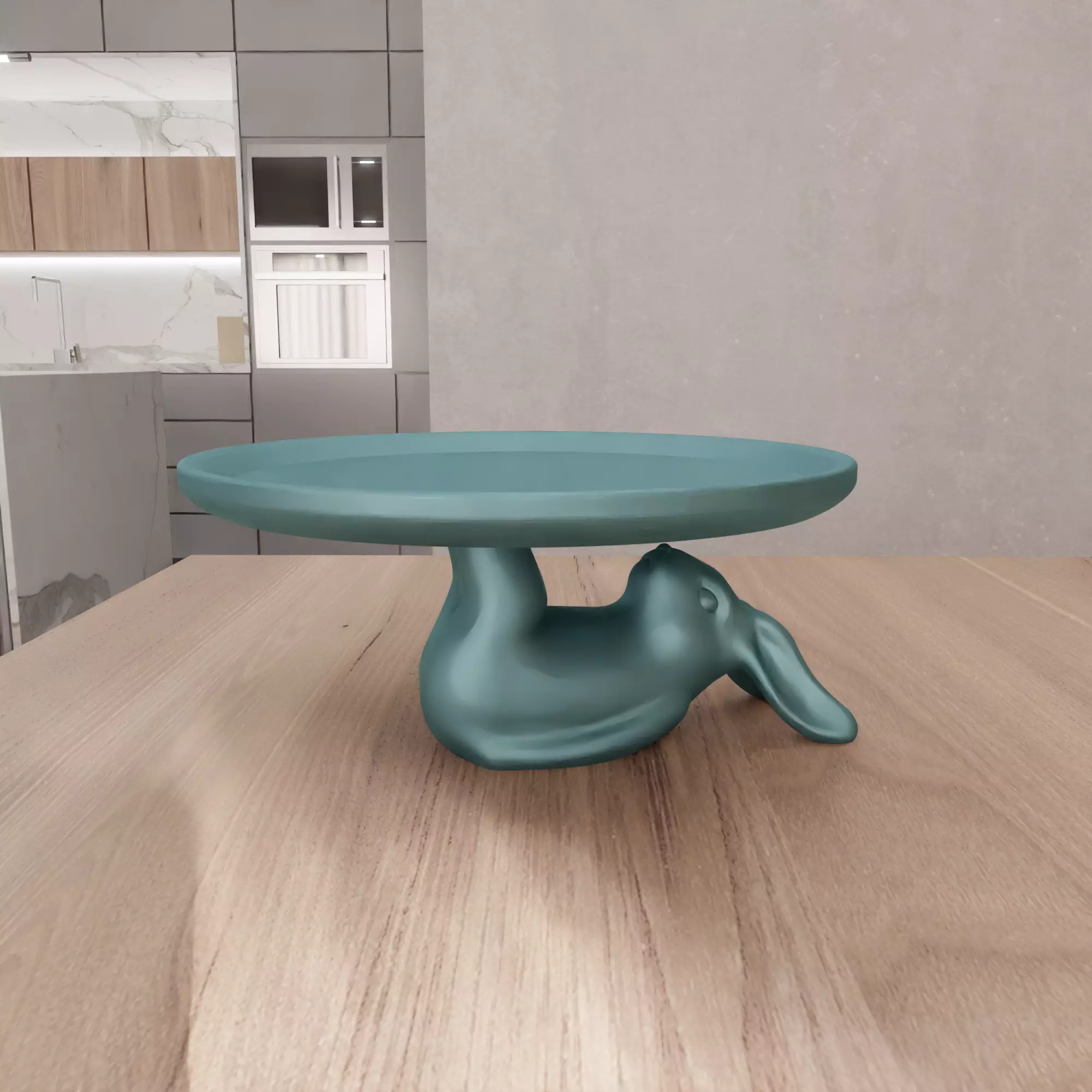 Cute Easter Bunny Bowl - 338 3D print model_8