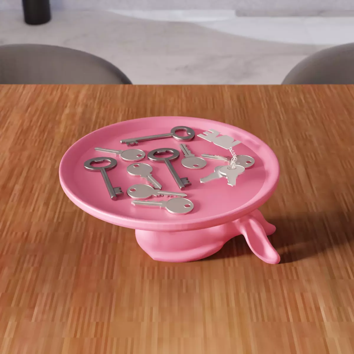 Cute Easter Bunny Bowl - 338 3D print model_7