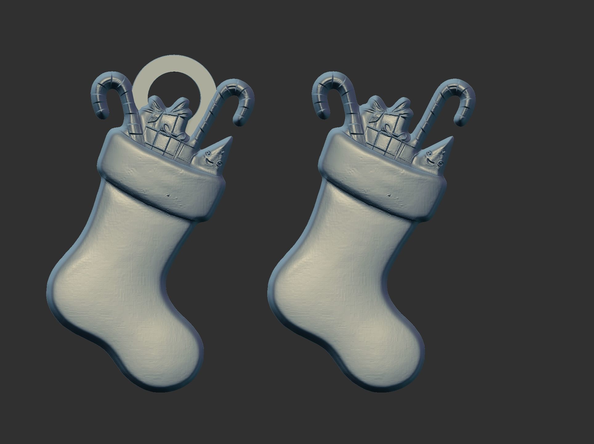 christmas sanda gift  decor 1 3D print model_6