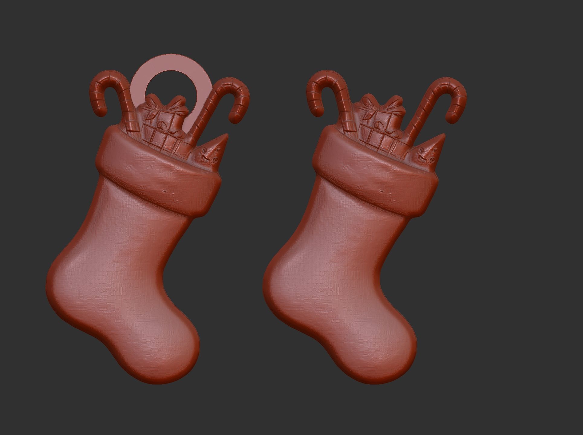 christmas sanda gift  decor 1 3D print model_3