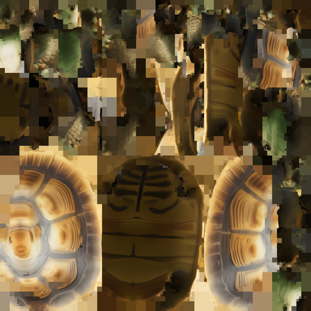 Stylized Tortoise 3D model_14