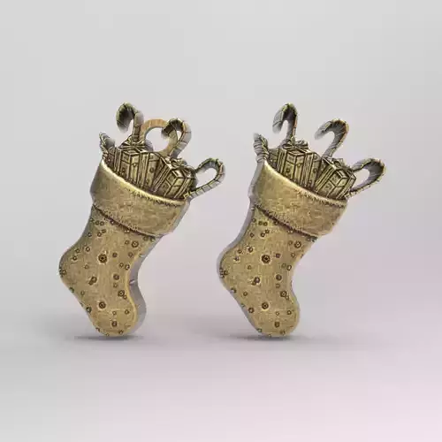 christmas sandas gifts decor 2  3D print model