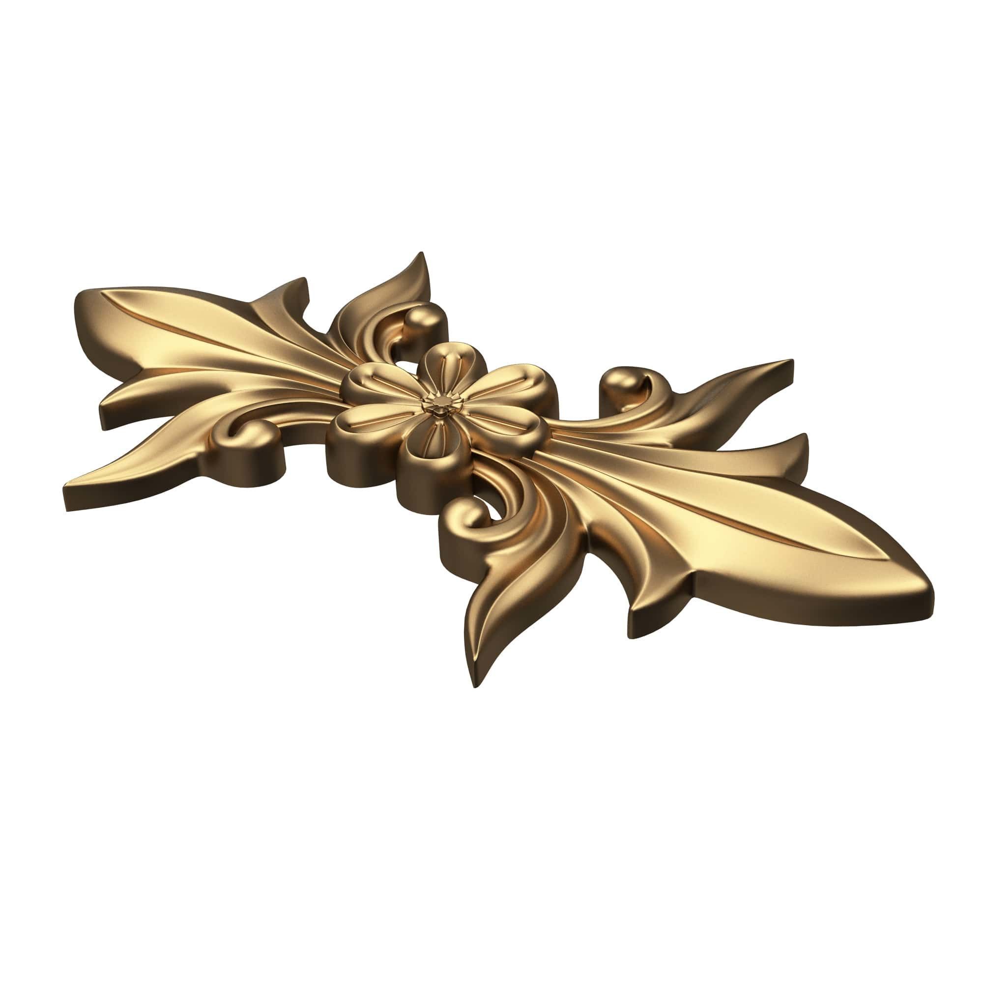 Vertical Onlay 02 Low-poly 3D model_5