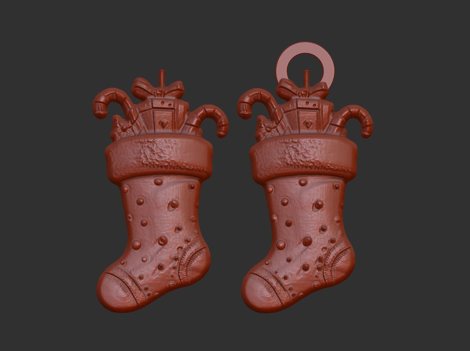 christmas sanda gifts 4 decor  3D print model_5