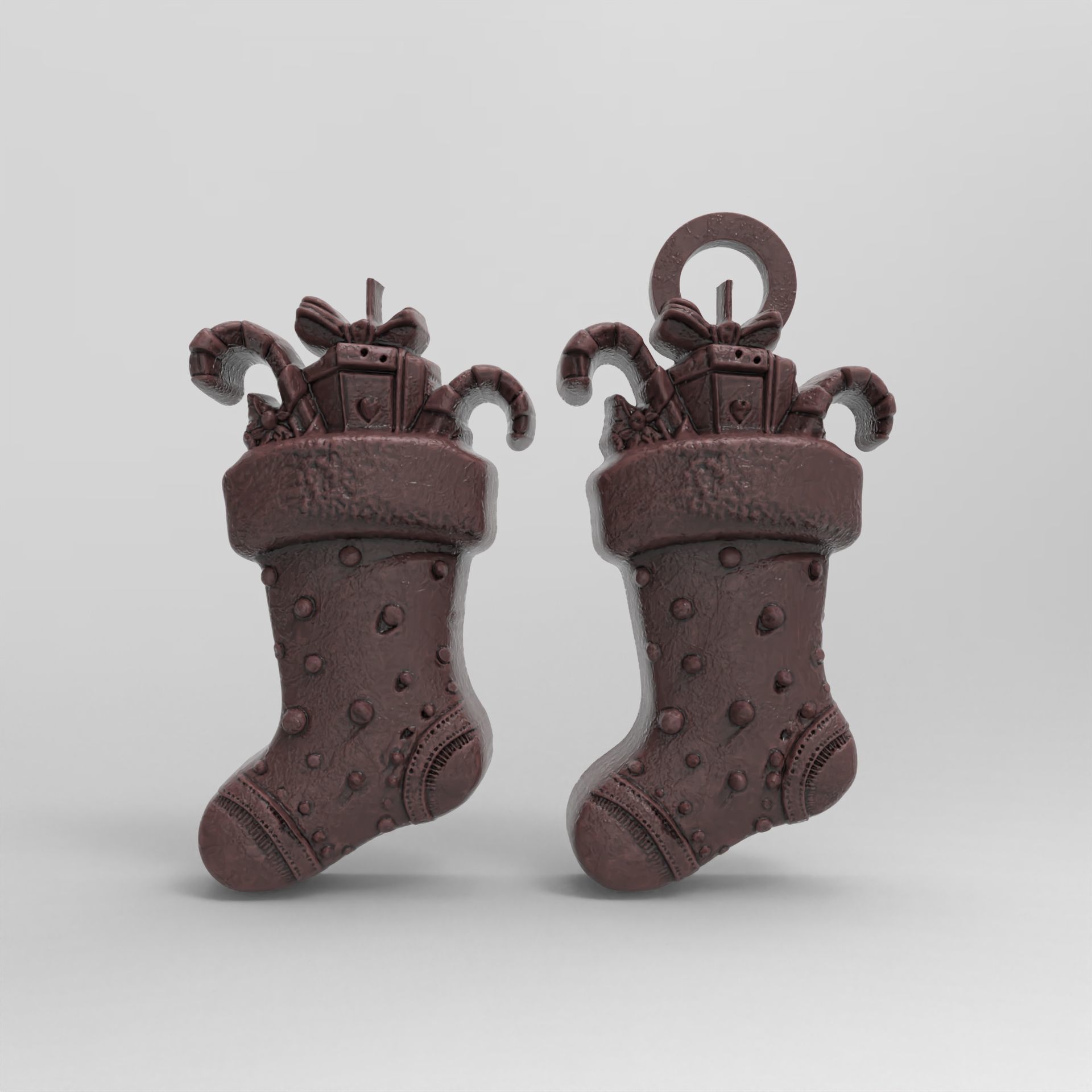 christmas sanda gifts 4 decor  3D print model_2
