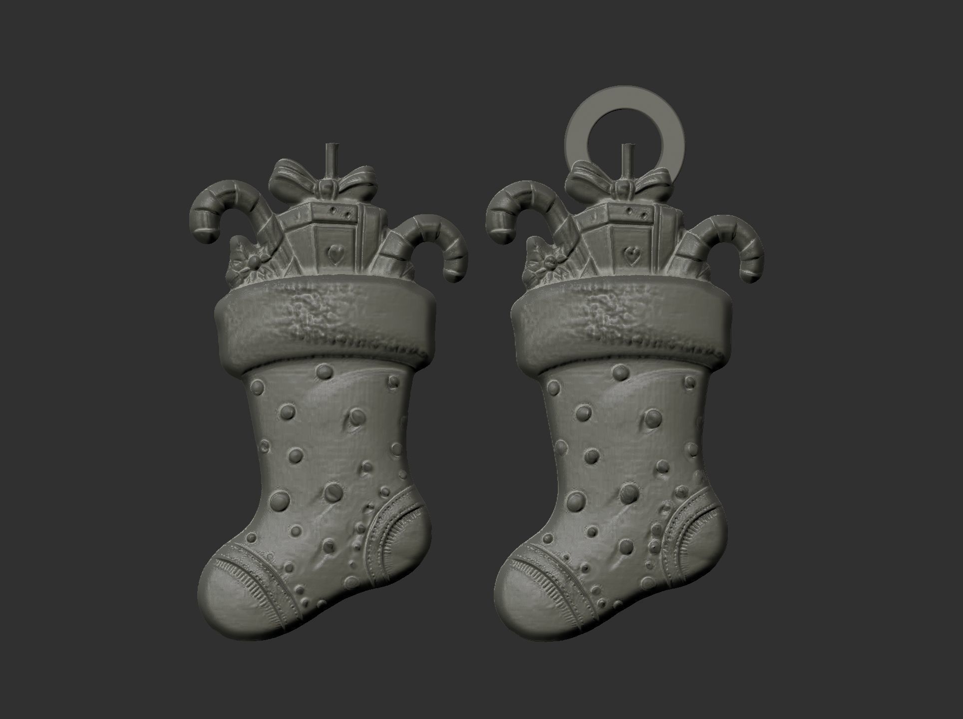 christmas sanda gifts 4 decor  3D print model_4