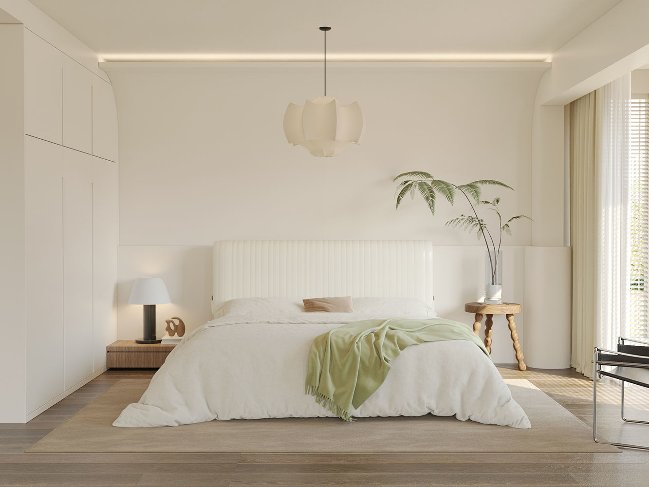 Parisian interior scene 3D model_1