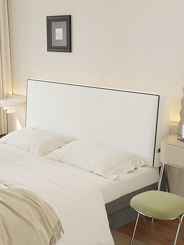 Comfortable bedroom interior scene 3D model 5