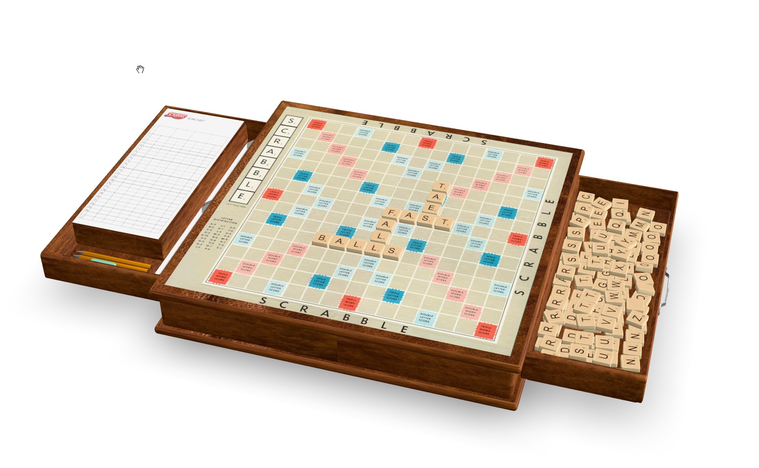 Scrabble 3D model_2