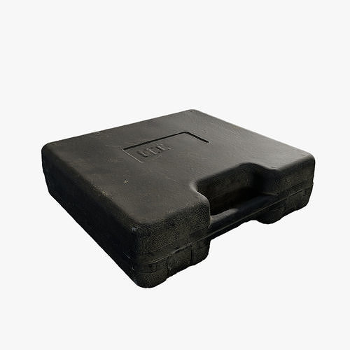 Anydrafts Tool box 03 Low-poly 3D model