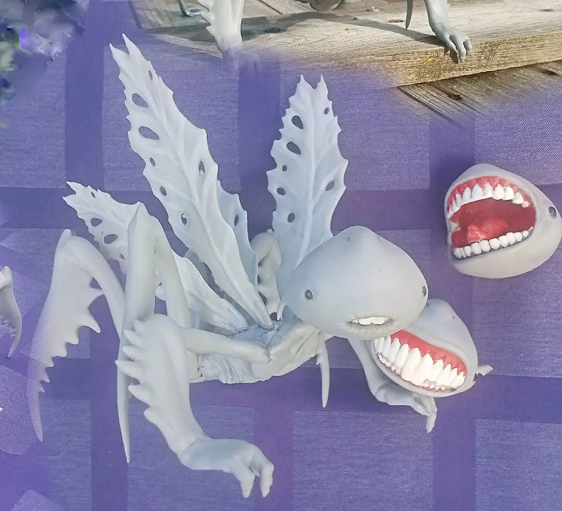 THE TOOTH FAIRY HELLBOY 2 STL for 3D PRINT 3 variations of head 3D print model
