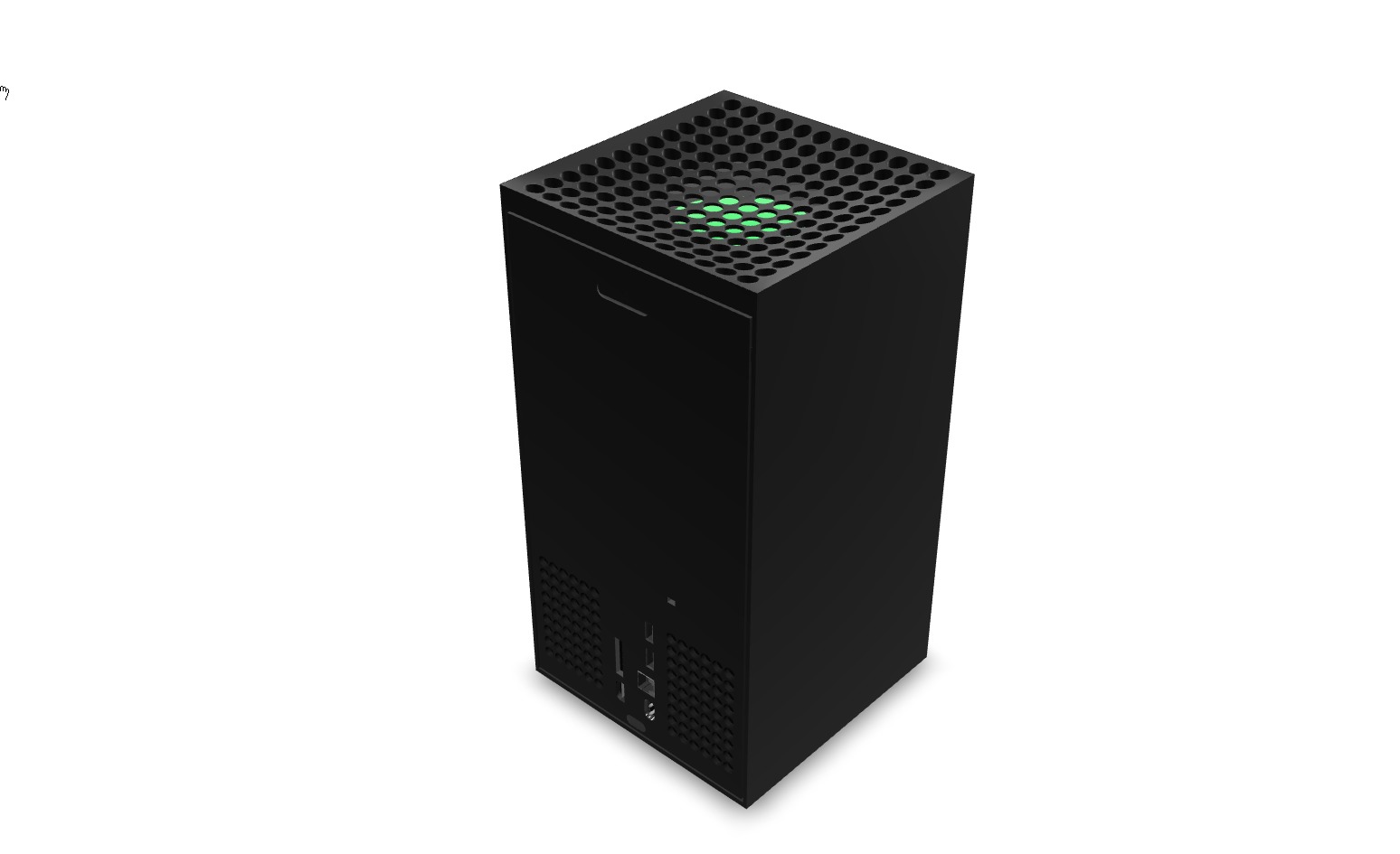 Xbos series X 3D model_2