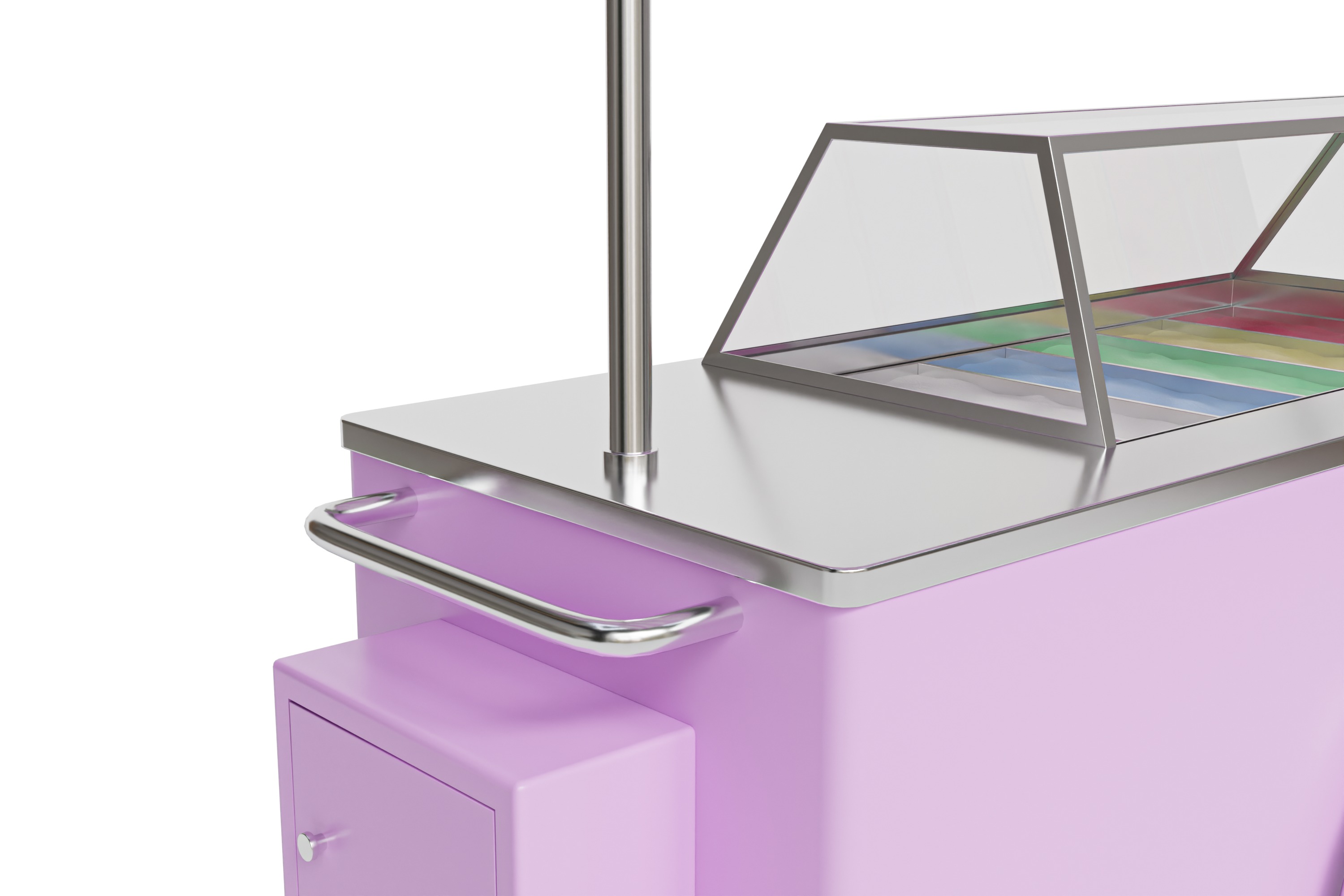 ice cream cart 3D model_7