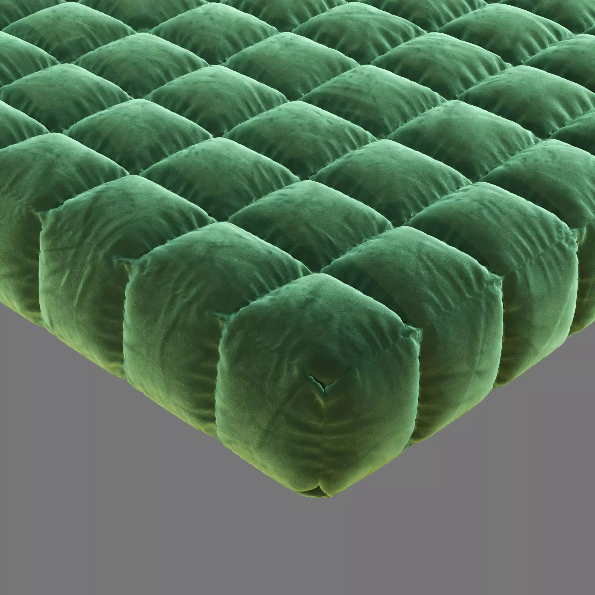 Pillow mattress 3D model_0