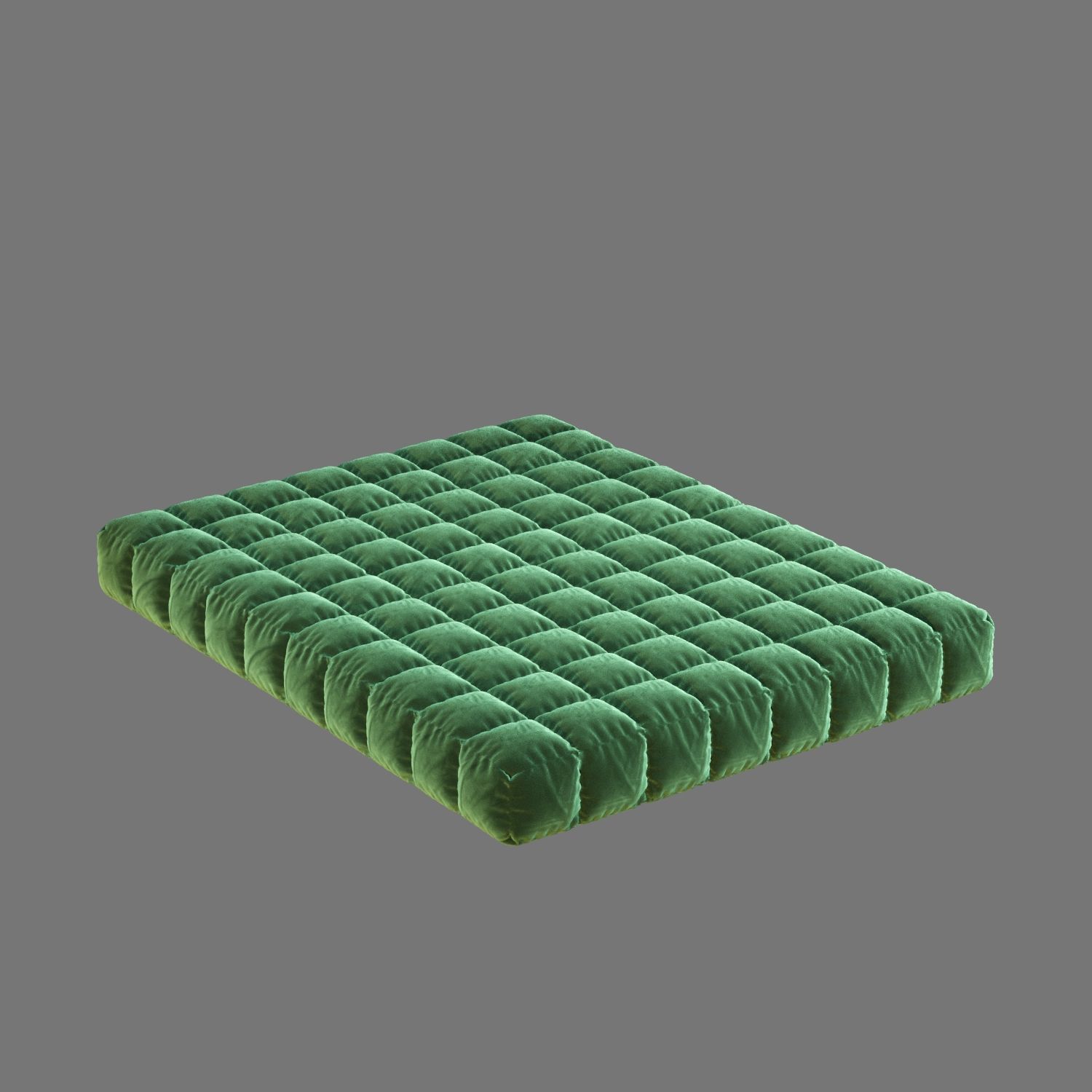 Pillow mattress 3D model_2