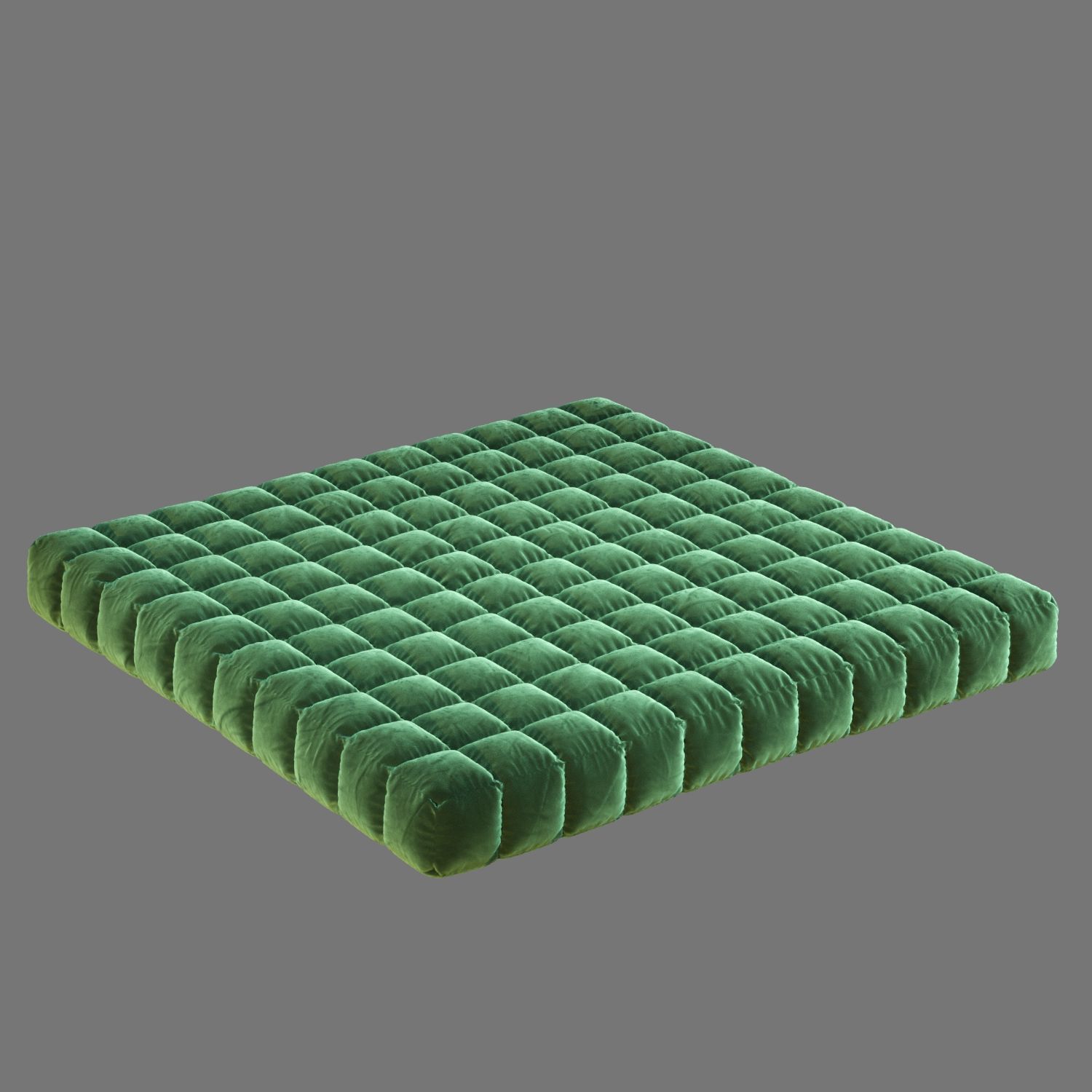 Pillow mattress 3D model_1