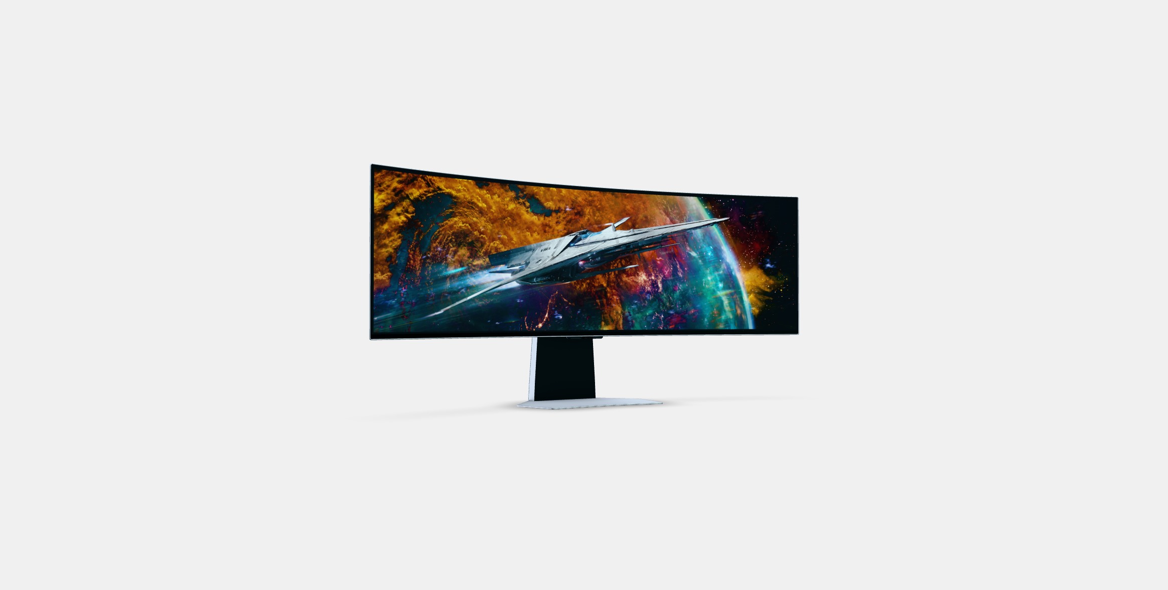 49 Odyssey OLED G95SC 003ms GTG 240Hz Smart Gaming Monitor 3D model_8