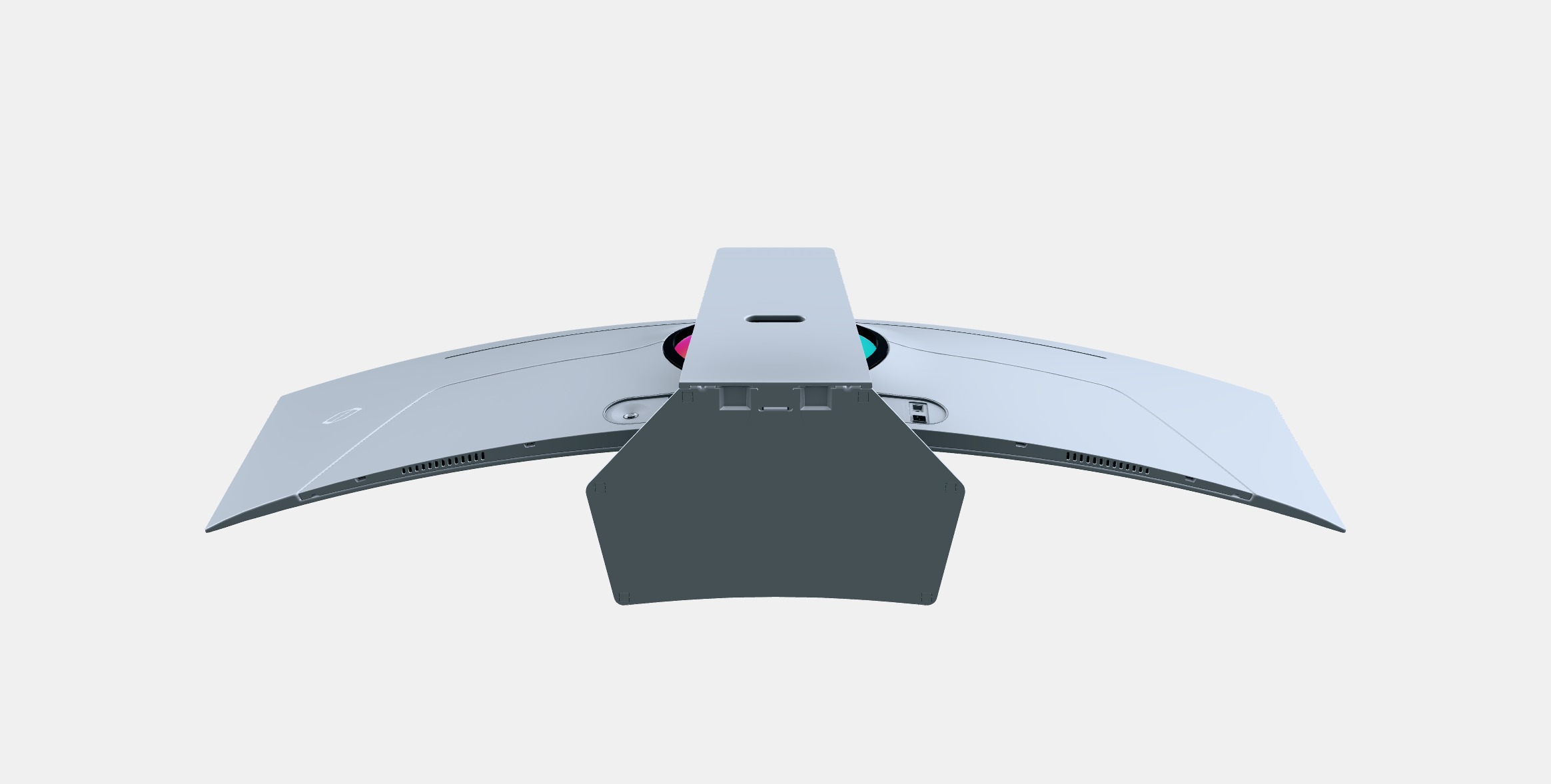 49 Odyssey OLED G95SC 003ms GTG 240Hz Smart Gaming Monitor 3D model_7