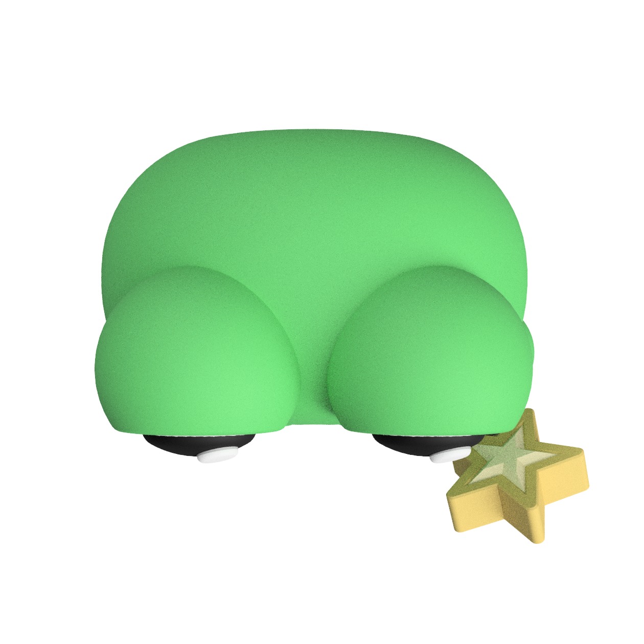 Cute Cryptid Loveland Frogman Art Toy Figure 3D print model_6