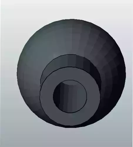 Button M3 and button M4 for screws