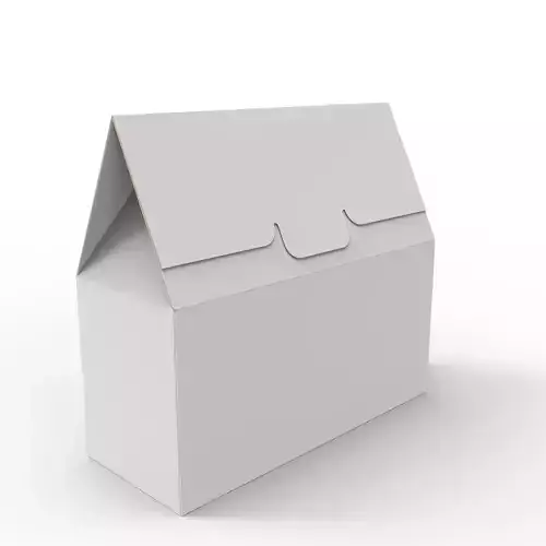 Gable Top Cardboard Packaging Box 200x100x80mm