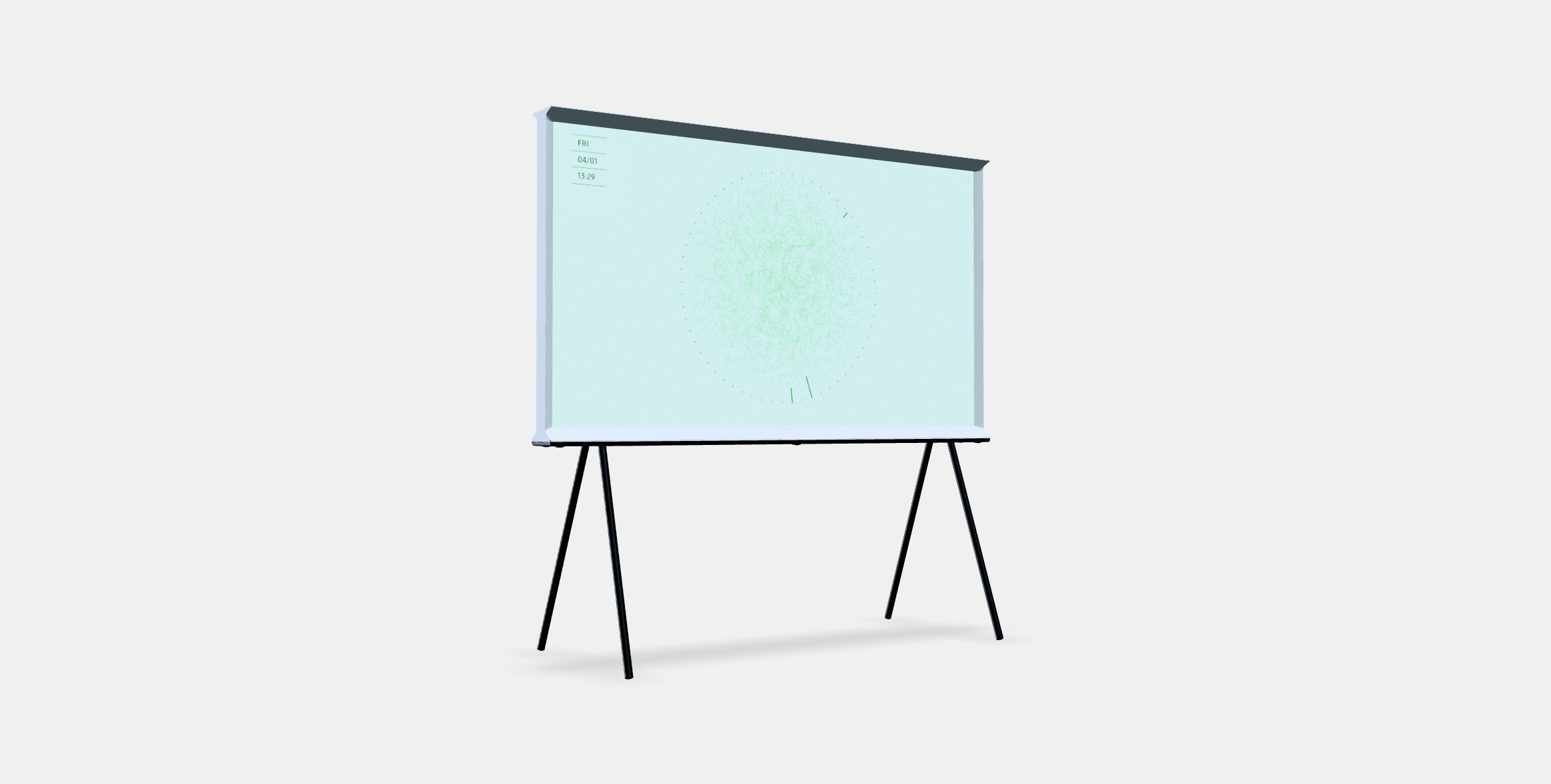 55 The Serif QLED 4K Smart TV NEW 3D model_4