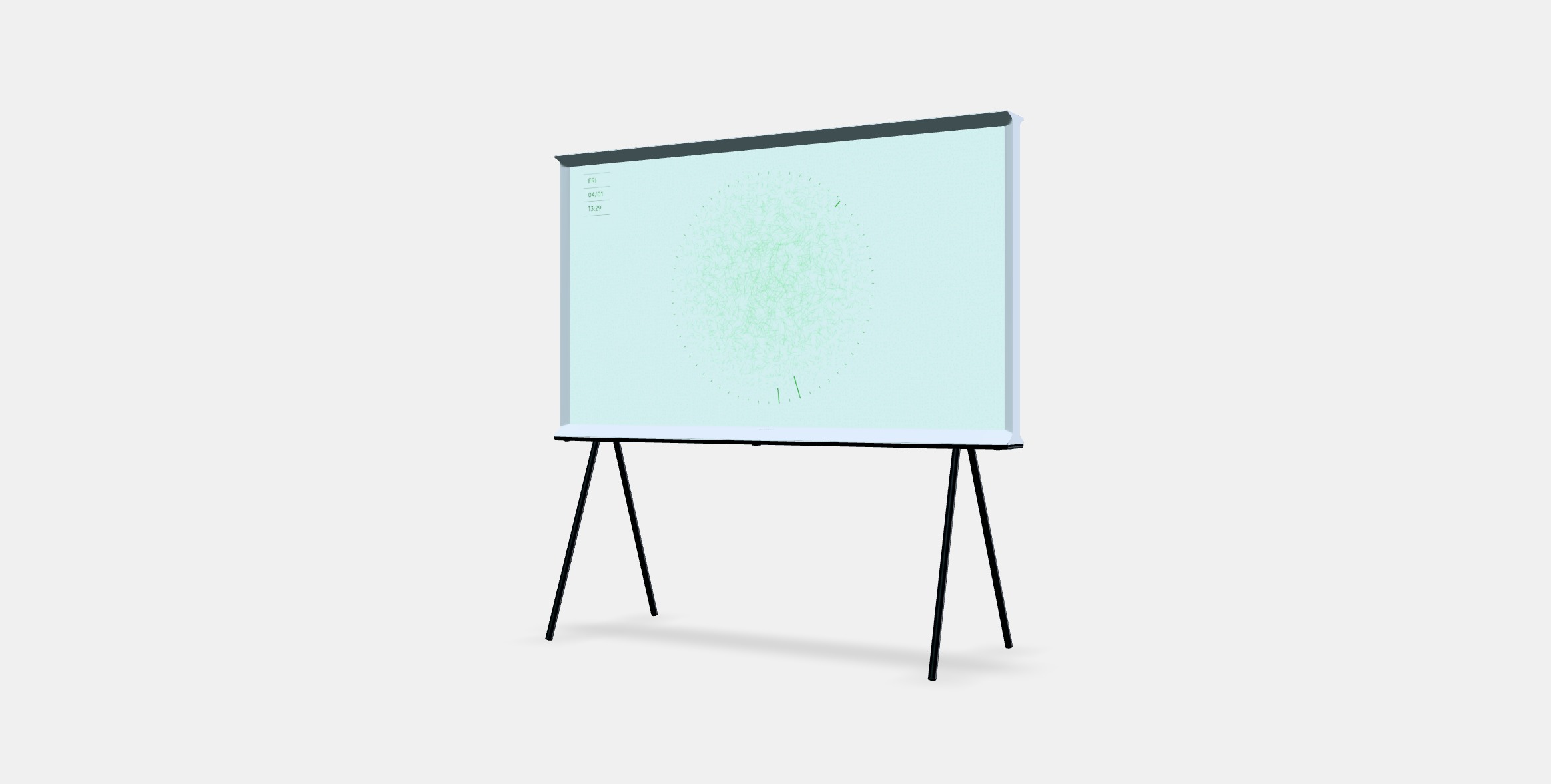 55 The Serif QLED 4K Smart TV NEW 3D model_12