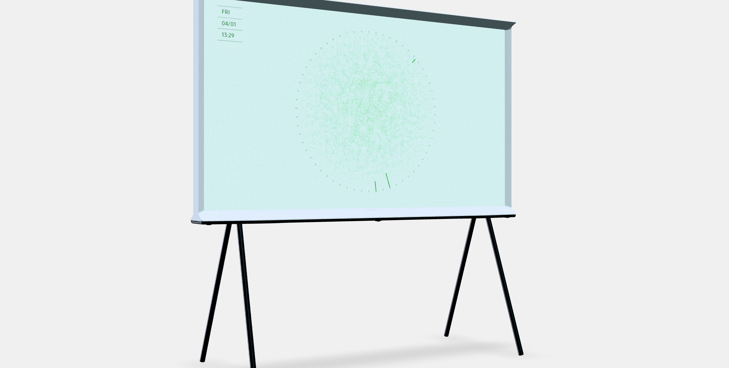 55 The Serif QLED 4K Smart TV NEW 3D model_9