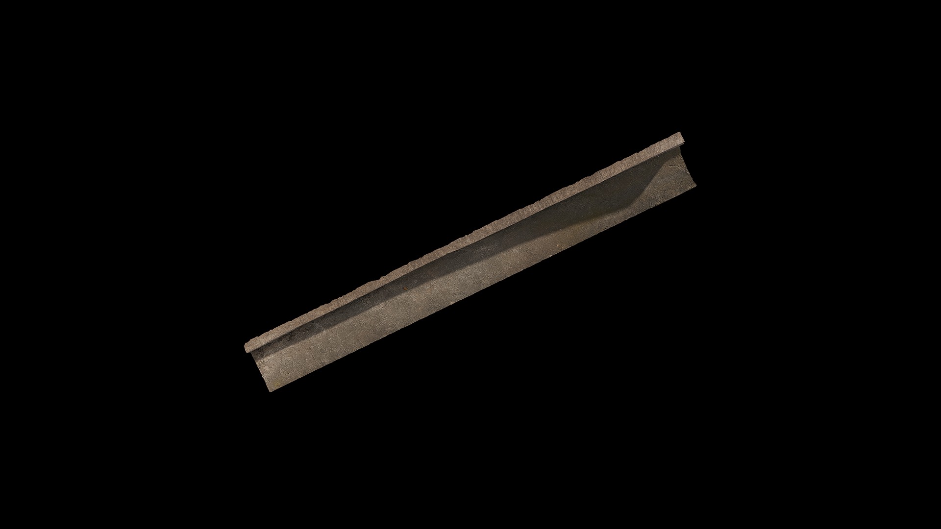 Anydrafts Street gutter 02 Low-poly 3D model_5