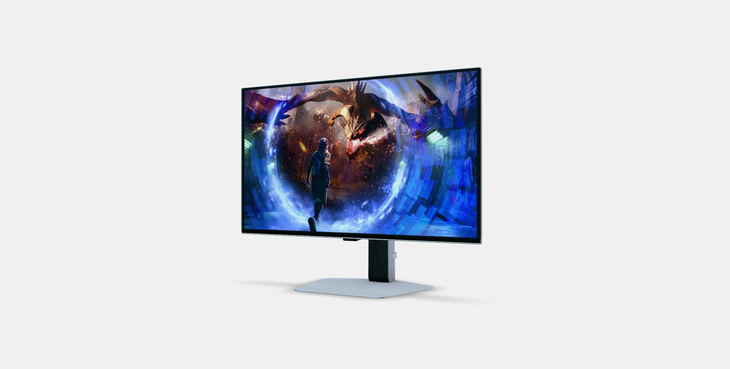 27 Odyssey OLED G6 QHD Gaming Monitor 3D model_9