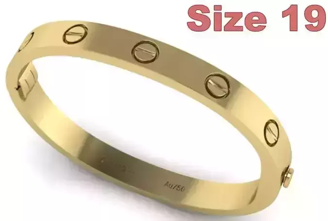 Bracelet Love Size 19