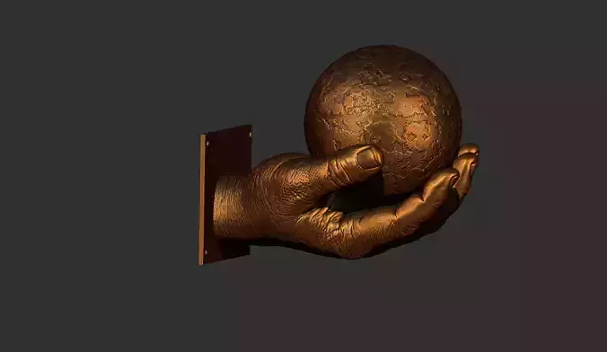 Hand Lamp  3d Printing model 3D print model