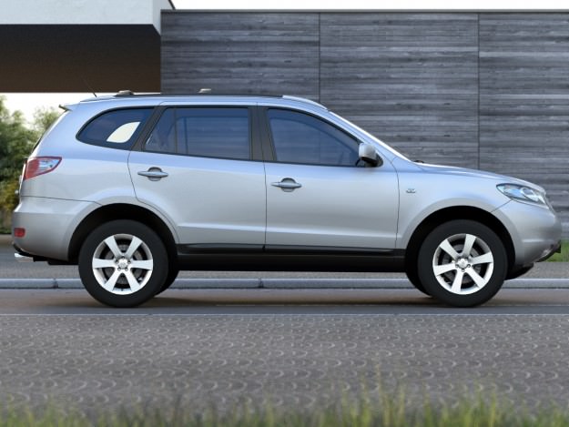 Hyundai Santafe 2006 3D model_3