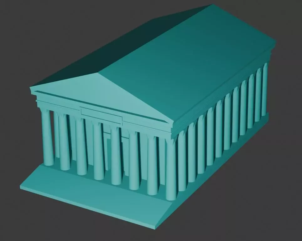 Iglesia de la Madeleine Free 3D model
