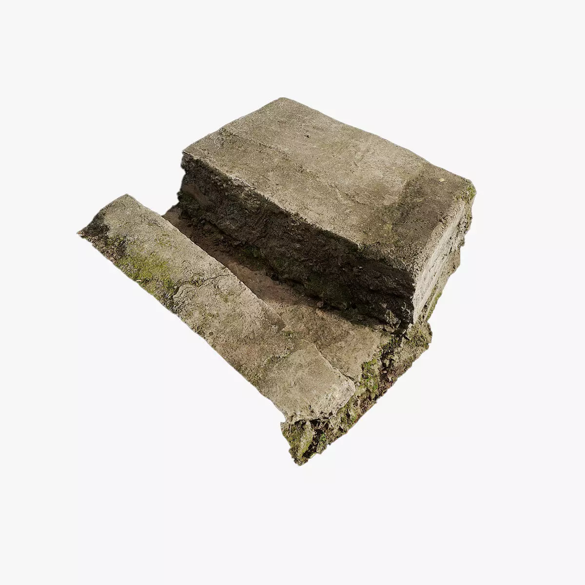 Anydrafts Street gutter 04 Low-poly 3D model_0