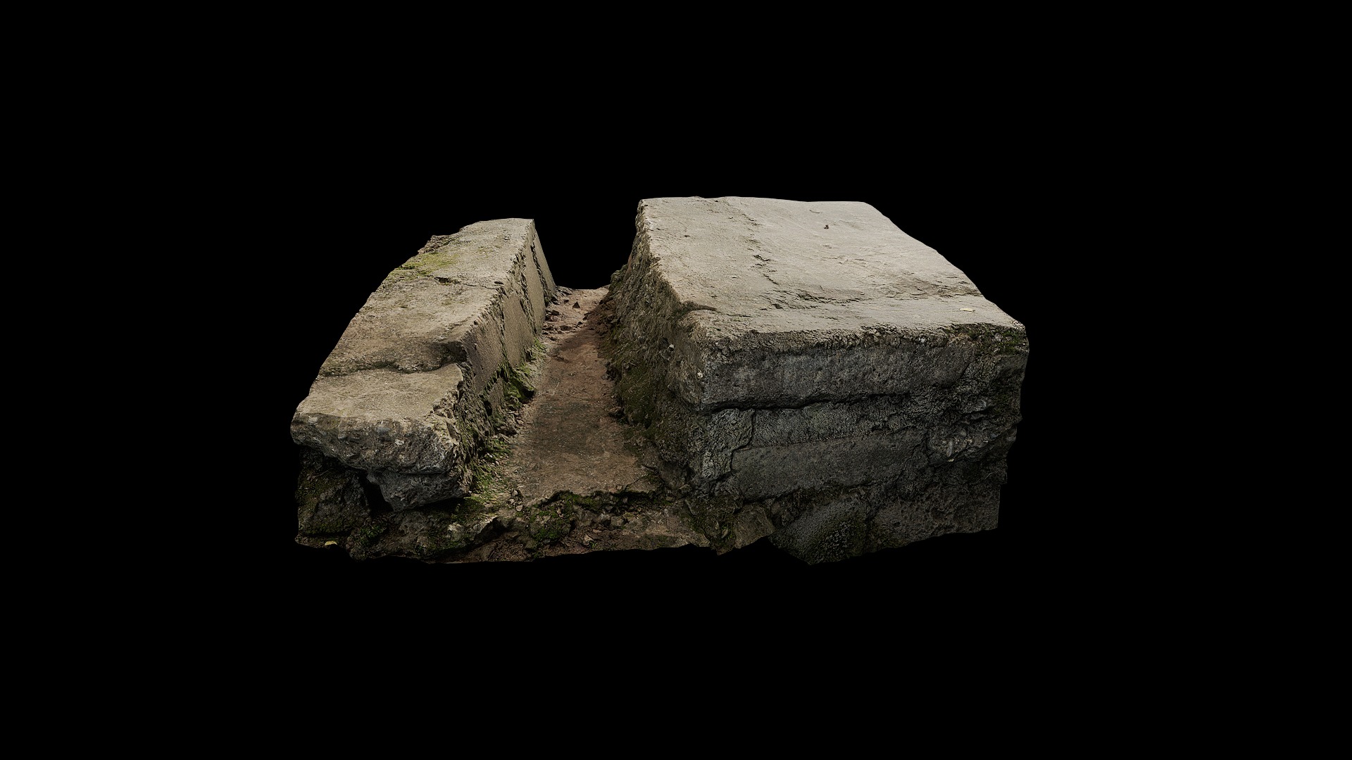 Anydrafts Street gutter 04 Low-poly 3D model_6