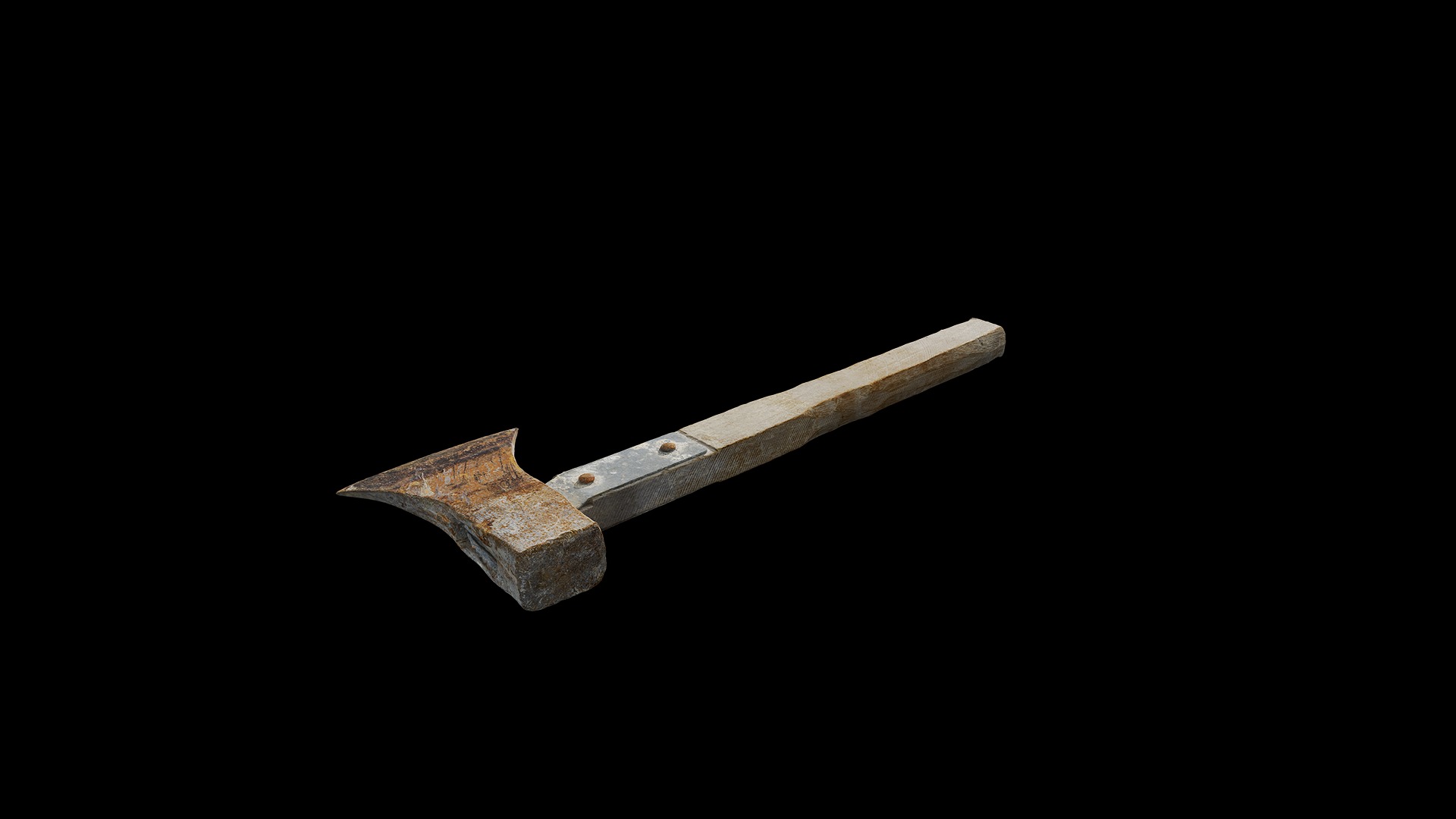 Anydrafts Axe 01 Low-poly 3D model_1