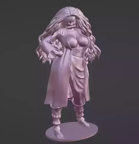 Adult Nezuko Kamado 3D print model