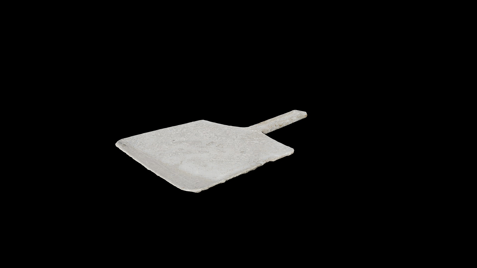 Anydrafts Cement shovel 01 Low-poly 3D model_7