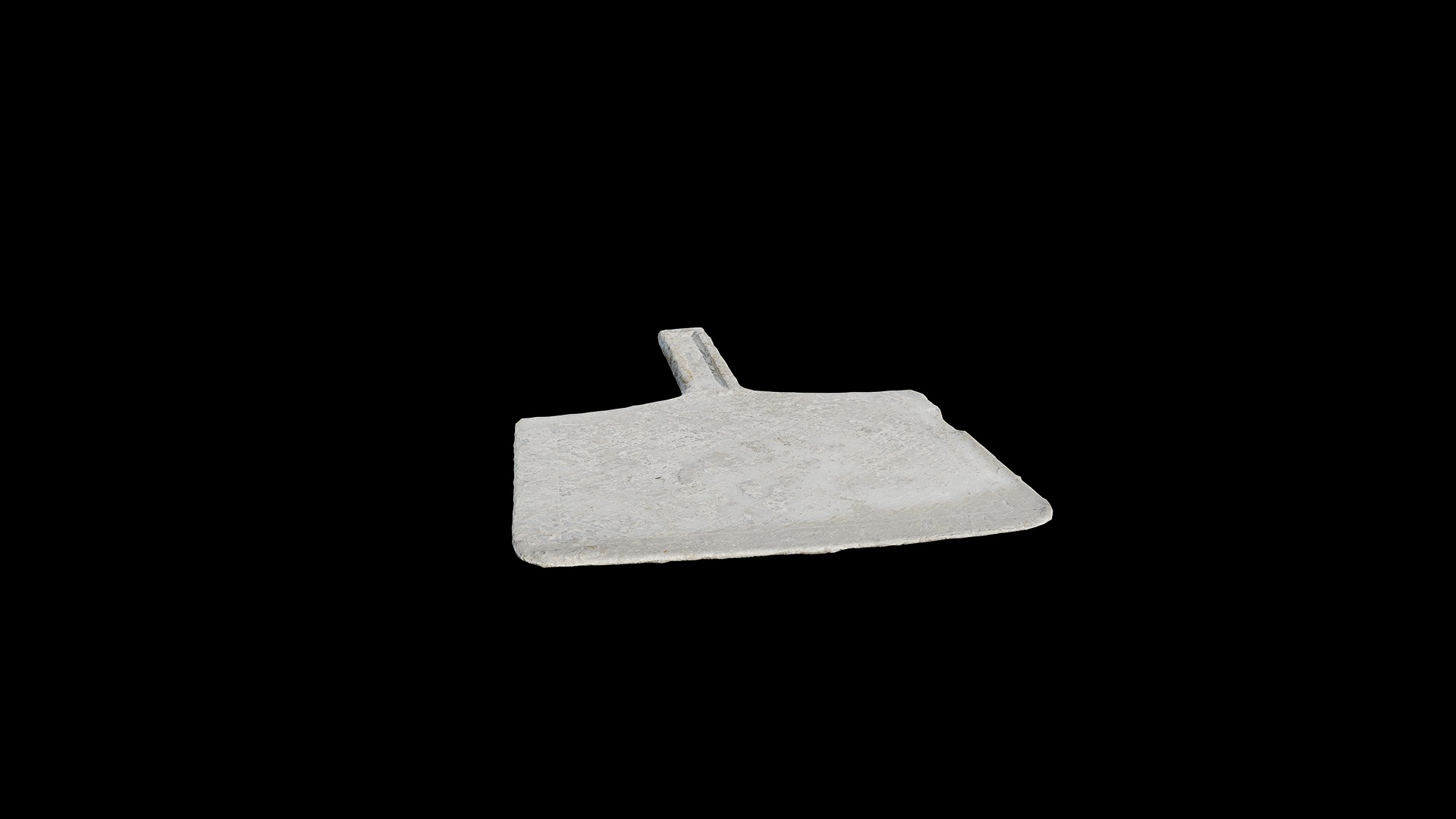 Anydrafts Cement shovel 01 Low-poly 3D model_3