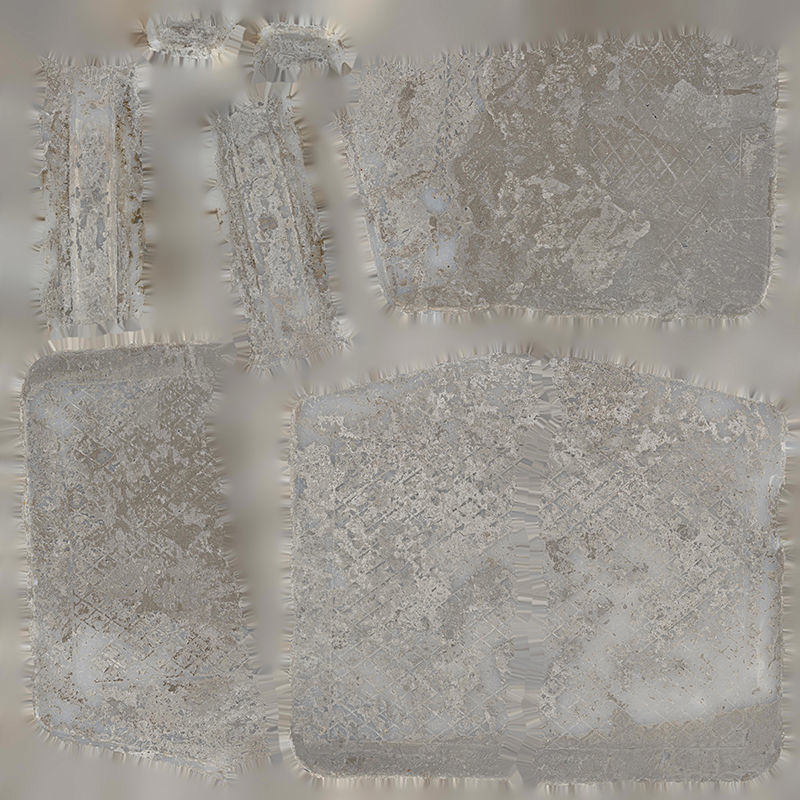 Anydrafts Cement shovel 01 Low-poly 3D model_8