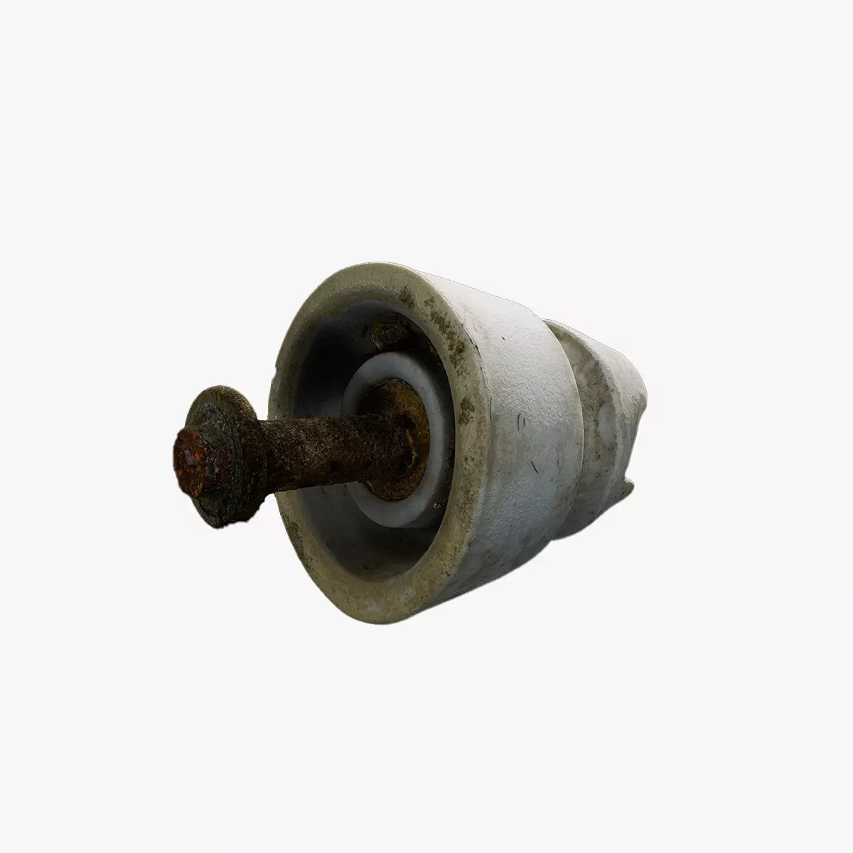 Anydrafts Ceramic insulator 01 Low-poly 3D model_0