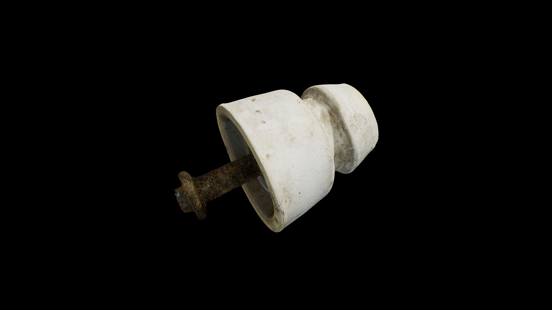 Anydrafts Ceramic insulator 01 Low-poly 3D model_5
