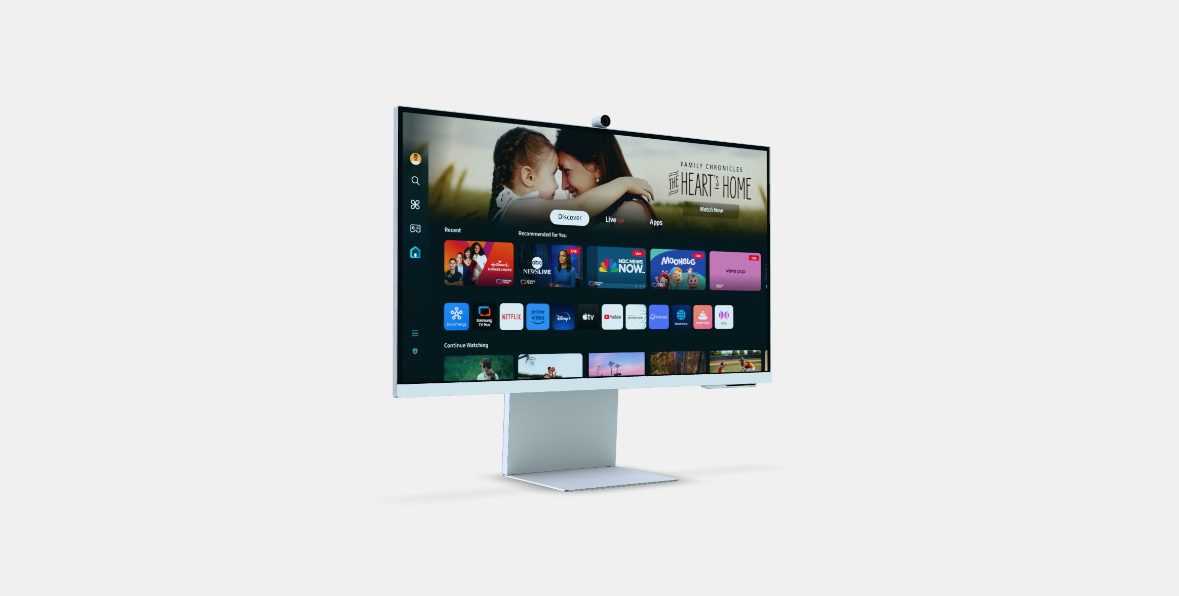 32 M8 Intelligent Display AI Streaming Video Upsample 3D model_3