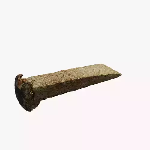 Anydrafts Flat chisel 01 Low-poly 3D model