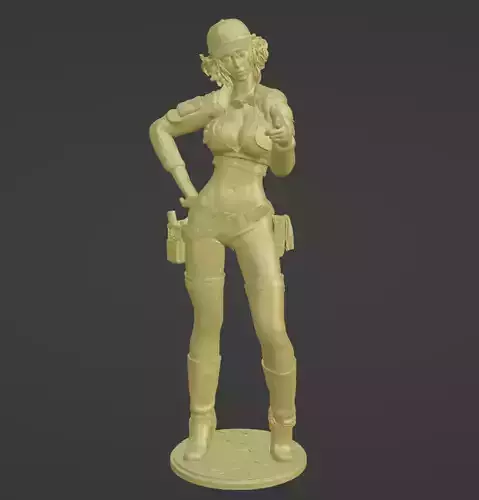Cindy Aurum FFXV 3D print model
